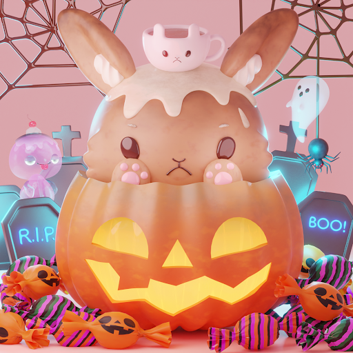 CNPcakeEX #00006 Halloween2022-Luna Milktea