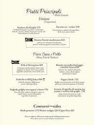 Caffe Tonino menu 2