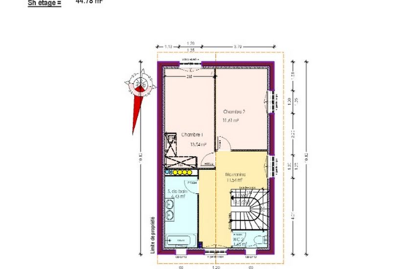  Vente Terrain + Maison - Terrain : 329m² - Maison : 90m² à La Teste-de-Buch (33260) 