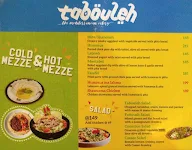 Tabouleh menu 3