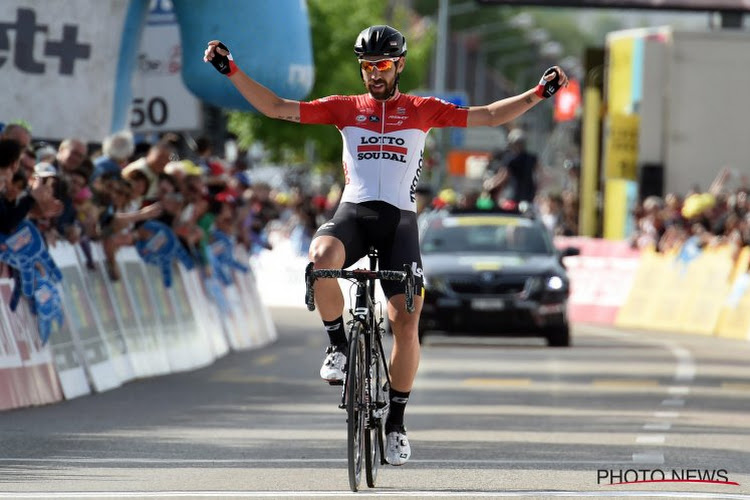 Le tweet de De Gendt, le Belge qui n'attendait pas les pavés