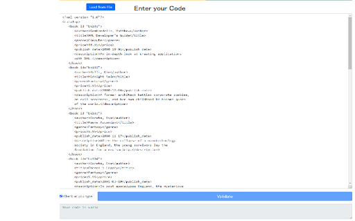 XML Validator