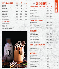 Barista Coffee menu 1