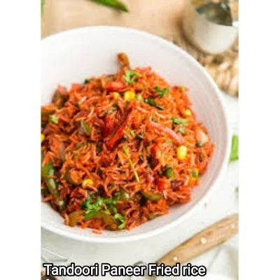 Smoked Tandoori Paneer Fried Rice