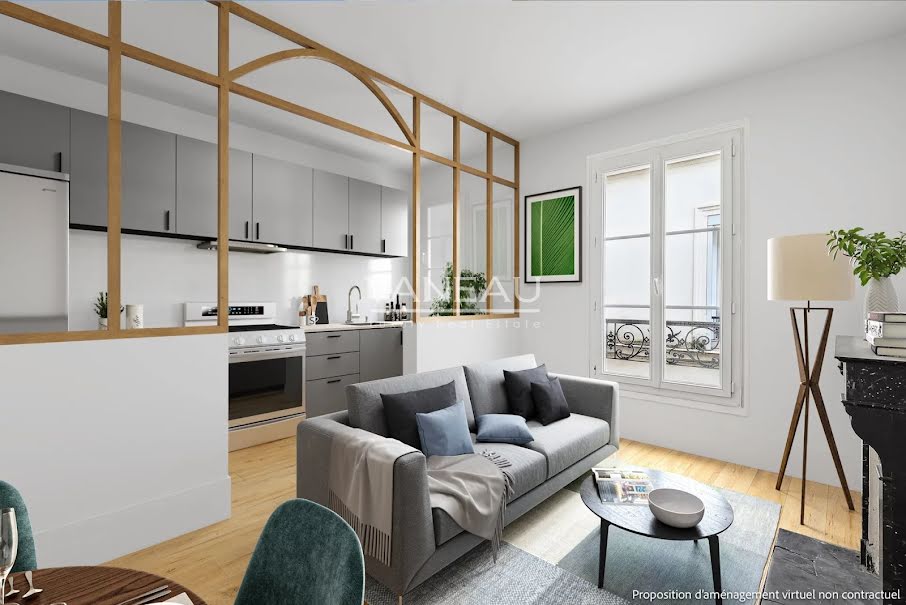 Vente appartement 2 pièces 30.3 m² à Paris 20ème (75020), 298 000 €