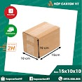 Hộp Carton Đóng Hàng 15X10X10 Đựng Giày Dép, Phụ Kiện Đồ Gia Dụng Giá Rẻ - Hộp Carton Ht