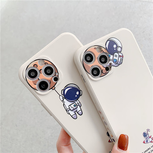 Title 8, Silicone Mobile Phone Cover for Lunar Astronaut...
