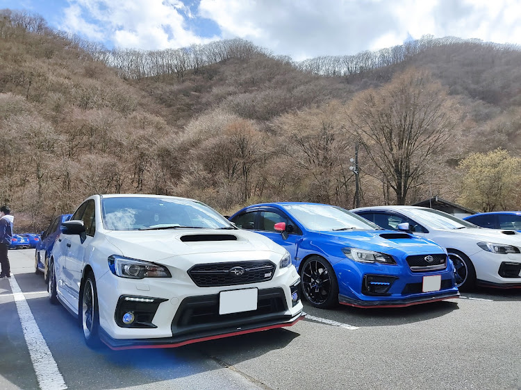 WRX STIのクリスタルホワイト・パール・SLC1in群馬で会いましょう・SUBARU LiFE・晴れ・榛名に関するカスタム事例の投稿画像3枚目