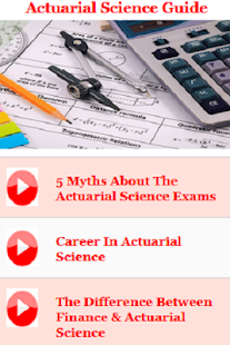 Actuarial Science Guide - náhled