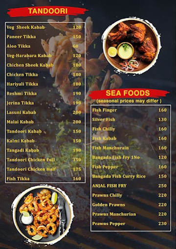 YMIA menu 