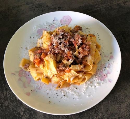 Homemade Gluten Free Pasta from scratch with Bolognese sauce Ragù at Mama Isa's Cooking School Venice Italy
https://isacookinpadua.altervista.org/gluten-free-classes.html