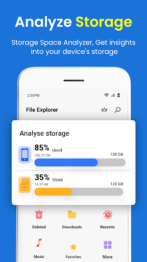 Screenshot File Manager: File Explorer