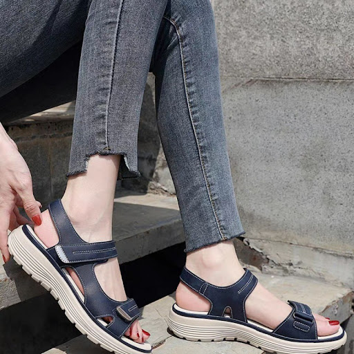 Title 3, Womens Leather Sandals Light Sports Summer All...