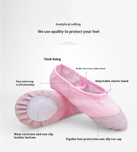 Title 8, Childrens dance shoes & womens soft bottom da...