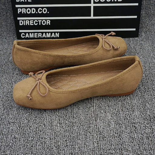 Title 5, Womens Square Toe Flat Shoes. Comfortable and ...