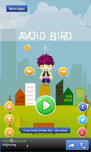 Avoid Bird - avoid angry bird