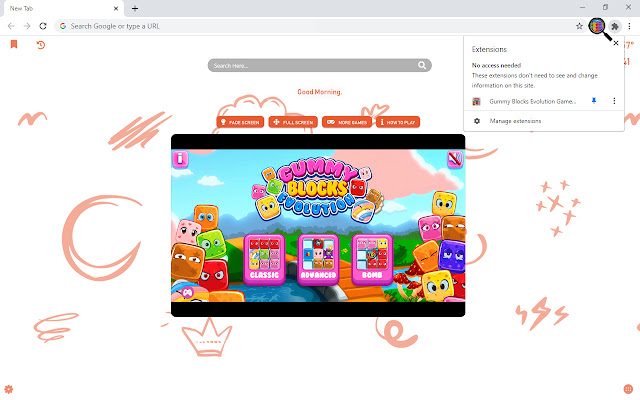 Gummy Blocks Evolution Game New Tab