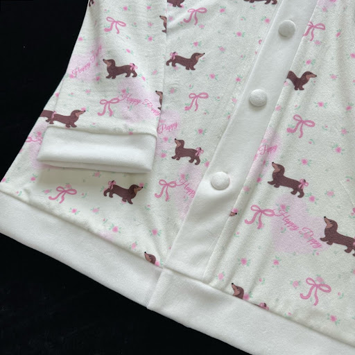 Title 5, Island Velvet Sausage Dog Pajamas Womens Cute ...