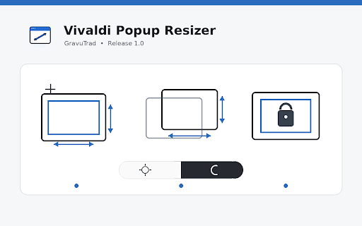 Vivaldi Popup Resizer screenshot 1