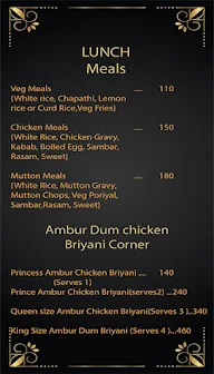 Homely South Delight menu 2