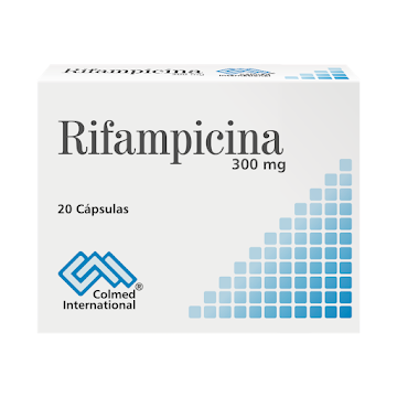 Rifampicina Colmed 300 mg Caja x 20 Cápsulas  
