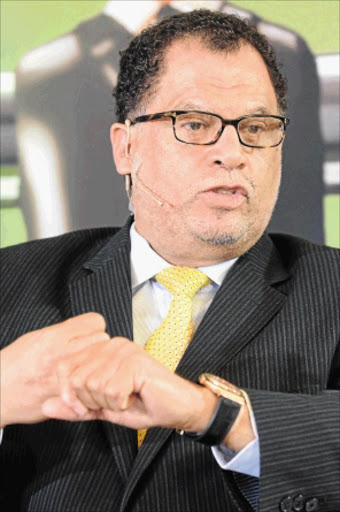 'TOO LATE': New Safa president Danny Jordaan. Photo Lee Warren/Gallo Images