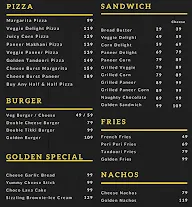 Golden Jazz Cafe menu 1
