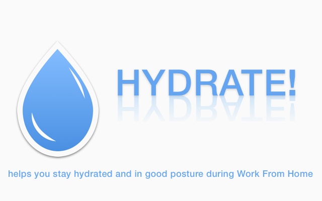 Hydrate chrome extension