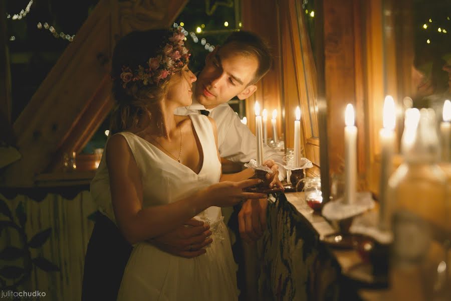 Fotografo di matrimoni Julita Chudko (chudko). Foto del 16 ottobre 2018