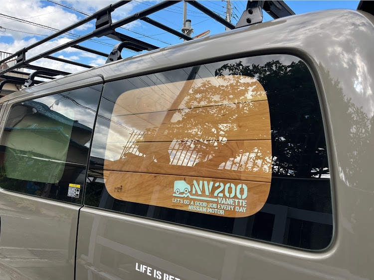 NV200バネットのウッド化・室内インテリア・NISSAN・8月もよろしくお願いします・DIYに関するカスタム事例の投稿画像4枚目