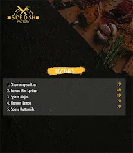 Side Dish Factory menu 4