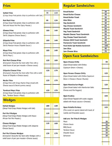 Food Adda menu 