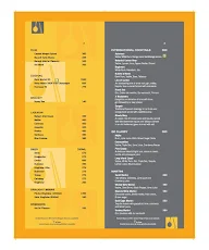 Sante - Novotel menu 5