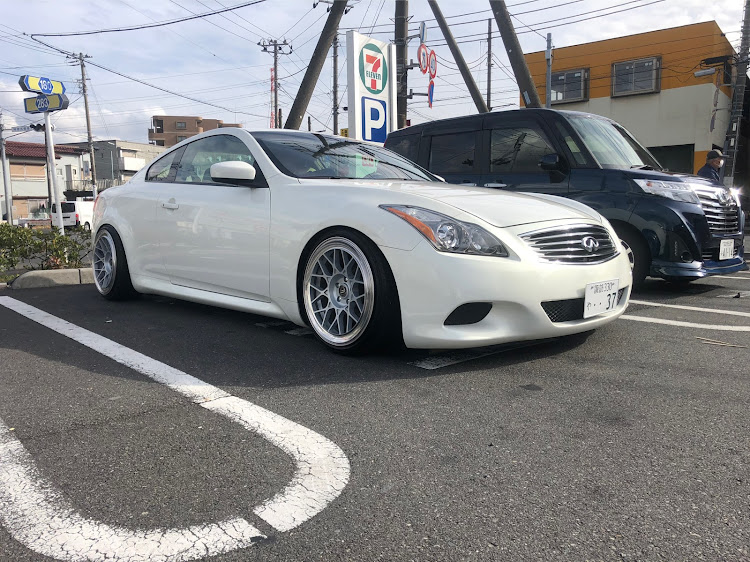G37の納車されました✌️・インフィニティ・初左ハンドル・V36クーペ・G37に関するカスタム事例の投稿画像1枚目