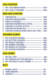 Hyderabad Fast Food menu 2