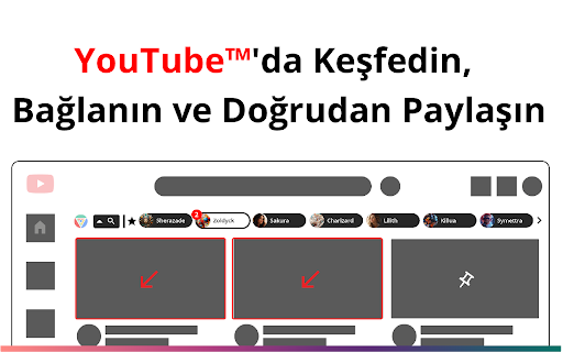 YouTube™ için YouShare