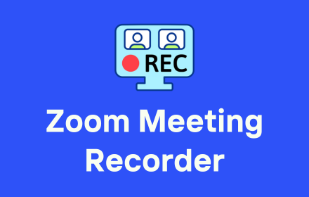 Record Zoom Meeting small promo image