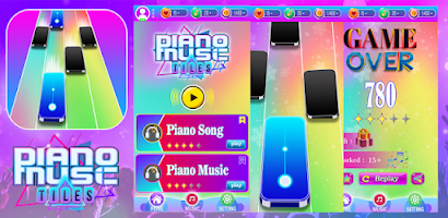 Piano tap 2 : music tiles game APK + Mod for Android.