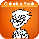 Cover Image of Download Coloring Game for Titans GO 1.0 APK