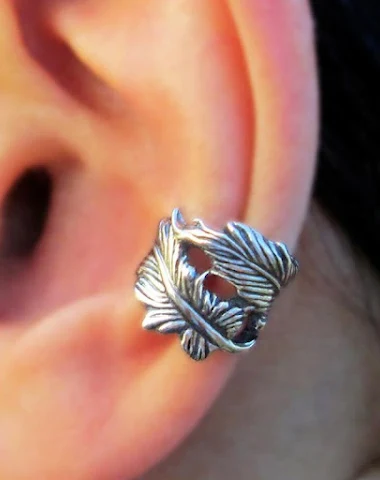 Boucles d'oreilles Huitan Vintage à - 0