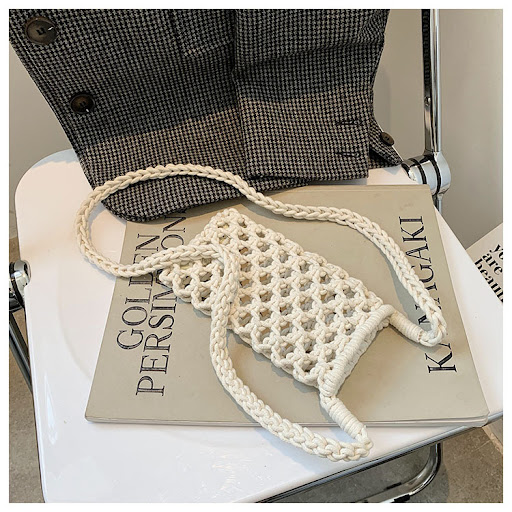 Title 3, Pure Color Holiday Style Messenger Bag Mobile P...
