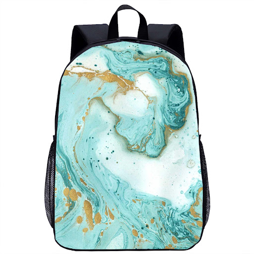 Title 3, Lion Print 17 Inch Large Capacity Youth Backpac...