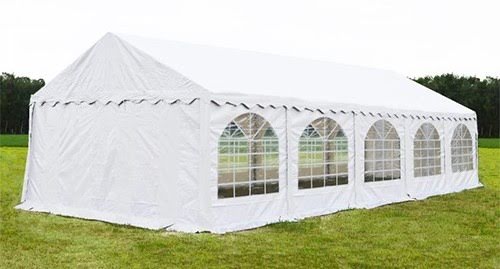 motto Penelope Vijftig Verhuur & verkoop van springkastelen en partytenten | PVC partytent 5x10m  (50m²) prijs 220€