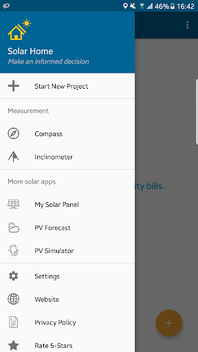 Screenshot Solar Home - PV Solar Rooftop