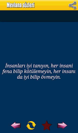 Mevlana Sözleri Paylaşımlı