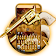 Nouveau thème de clavier Western Gold Gun icon