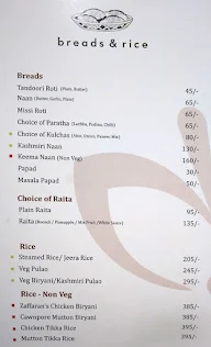 The Zaffran - Banquet & Restaurant menu 8