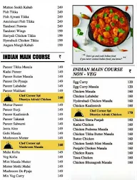 Chef Cornor menu 2