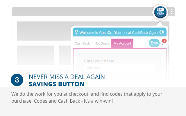 CashOn - Your CashBack Agent!! Preview image 2