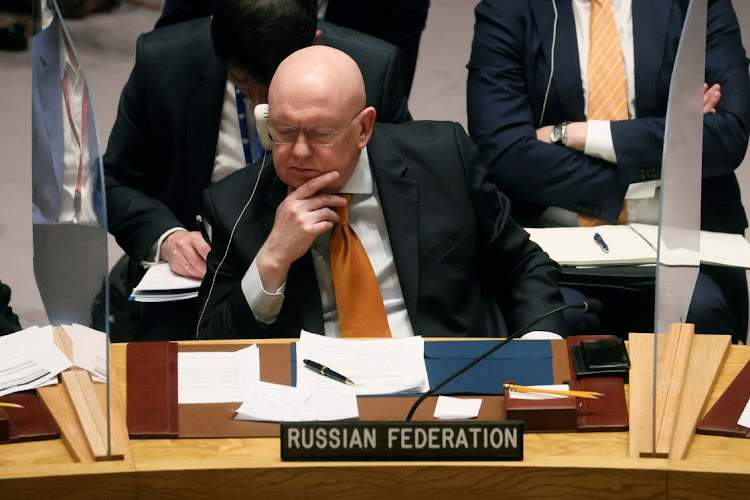 “We thank all of you for your support and your principled position against the so-called anti-Russian crusade,” Russian UN Ambassador Vassily Nebenzia said, after accusing countries he did not name of trying to “cancel” Russia and its culture.